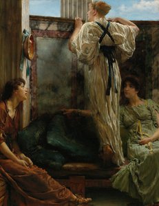 ¿Quién es? de Lawrence Alma Tadema